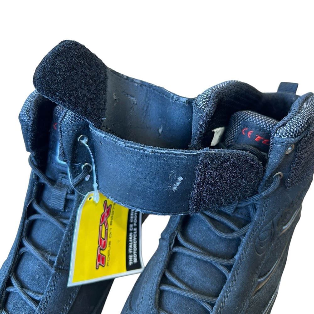TCX X Square‎ Motorcycle Boots Womens 6.5 US 38 EU Black Biker Moto CE Certified - Picture 11 of 16